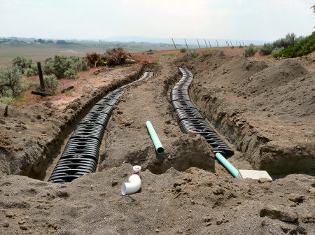 GTO Gravity Vault Low Rise Trench Drainfield
